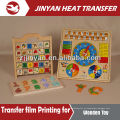 China Factory Supply Wooden Toy Heat Transfer Film